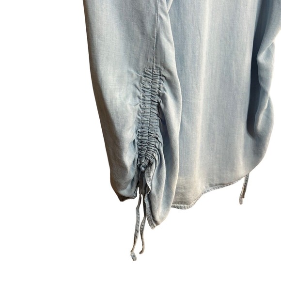 Chico's Light Blue Blouse - Picture 8 of 9